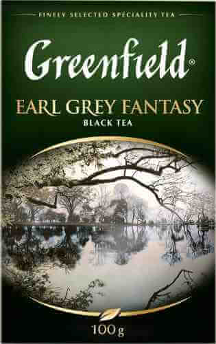 Чай черный Greenfield Earl Grey Fantasy 100г арт. 307391