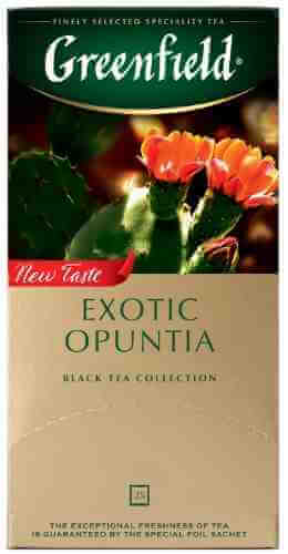 Чай черный Greenfield Exotic Opuntia 25*1.5г арт. 1109735