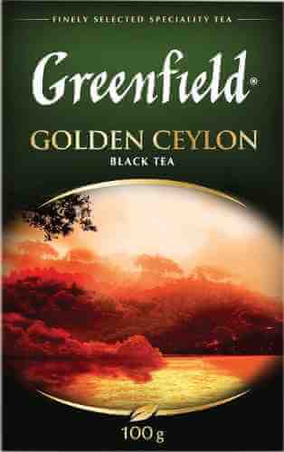 Чай черный Greenfield Golden Ceylon 100г арт. 307383