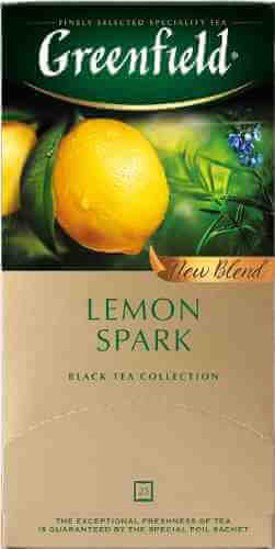 Чай черный Greenfield Lemon Spark 25*1.5г арт. 307414