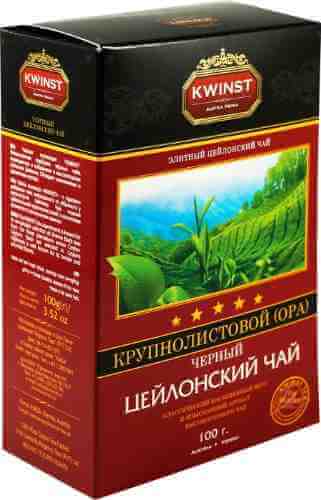 Чай черный Kwinst Цейлонский 100г арт. 983496