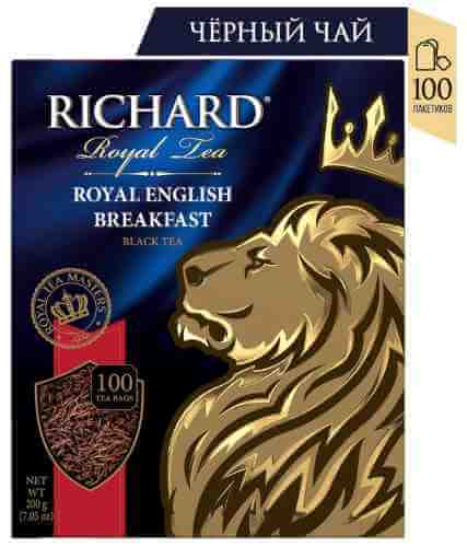 Чай черный Richard Royal English Breakfast 100*2г арт. 392907
