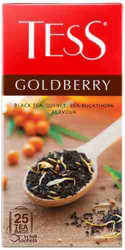 Чай черный Tess Goldberry с ароматом облепихи и айвы 25*1.5г арт. 316923