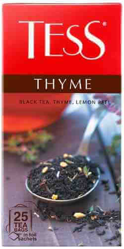 Чай черный Tess Thyme с ароматом лимона и чабреца 25*1.5г арт. 316921