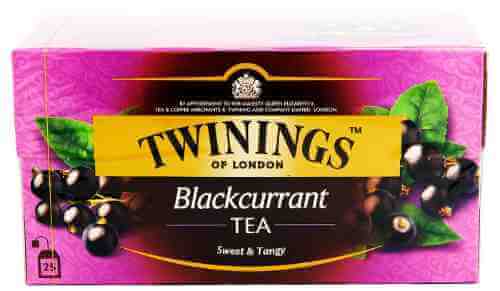 Чай черный Twinings с кусочками черной смородины 25*2г арт. 1010016