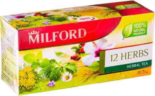 Чай травяной Milford 12 Herbs 20*2.25г арт. 305116