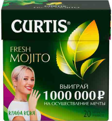 Чай зеленый Curtis Fresh Mojito 20*1.7г арт. 308773