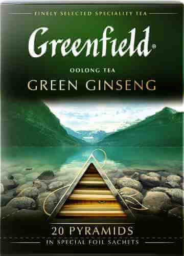 Чай зеленый Greenfield Ginseng 20*1.8г арт. 330232