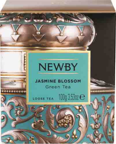 Чай зеленый Newby Цветок жасмина 100г арт. 754897