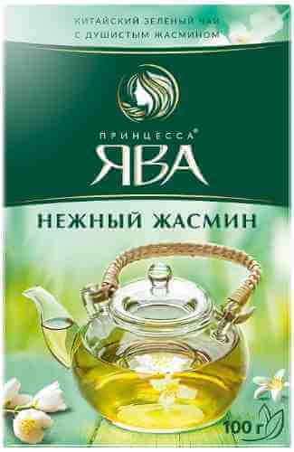 Чай зеленый Принцесса Ява Нежный Жасмин 100г арт. 527780