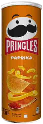 Чипсы Pringles со вкусом паприки 165г арт. 311397