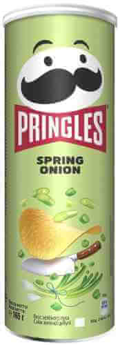 Чипсы Pringles со вкусом зеленого лука 165г арт. 458407