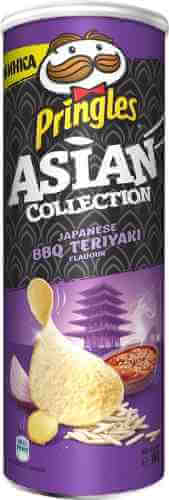 Чипсы рисовые Pringles Asian Collection со вкусом соуса Барбекю Терияки по-японски 160г арт. 864833