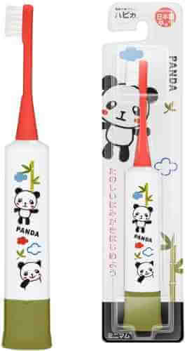 Электрическая зубная щётка Hapica DBK-5RWG Panda детская звуковая арт. 1118225