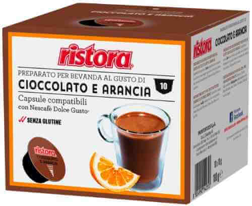 Горячий шоколад в капсулах Ristora Cioccolato Arance 10шт арт. 1183697