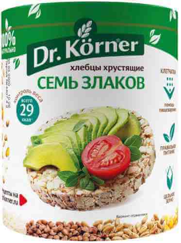 Хлебцы Dr.Korner Семь злаков 100г арт. 336715
