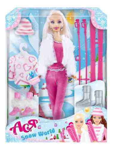 Игровой набор с куклой ToysLab Ася Зимняя красавица 2 арт. 1042045