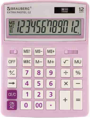 Калькулятор Brauberg Extra Pastel-12-pr настольный арт. 1110362