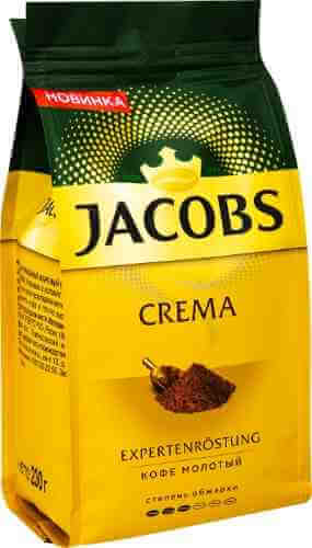 Кофе молотый Jacobs Crema 230г арт. 706230
