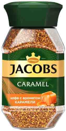 Кофе растворимый Jacobs Caramel с ароматом карамели 95г арт. 1024392