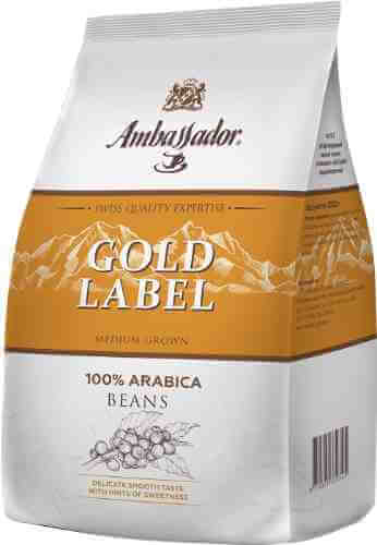 Кофе в зернах Ambassador Gold Label 1кг арт. 980075