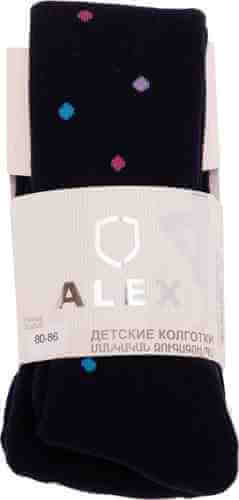 Колготки для младенцев Alex Textile Горошек темно-синие р80-86 арт. 1129056