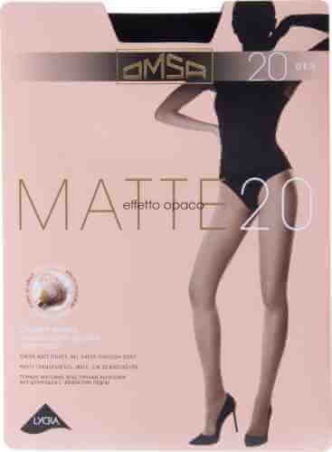 Колготки Omsa Matte 20 Nero Черные Размер 2 арт. 975865