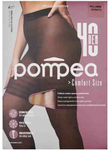 Колготки Pompea Comfort 40 den XXL polvere dorata арт. 1140524