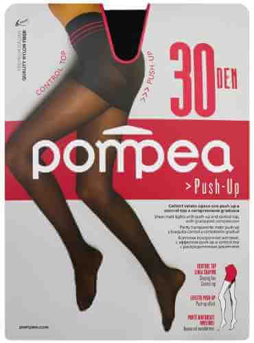 Колготки Pompea Push-Up Studio 30 den 1/2-S nero арт. 1140503