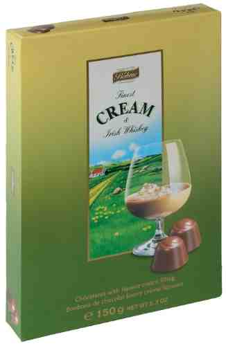 Конфеты Bohme Finest Cream & Irish Whiskey с ликерной начинкой 150г арт. 1021776