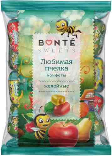 Конфеты Bonte Пчелки желейные микс 250г арт. 308709