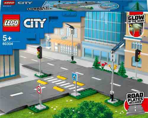 Конструктор LEGO City Town 60304 Дорожные пластины арт. 1025594