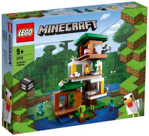 Конструктор LEGO Minecraft 21174 Современный домик на дереве арт. 1109184