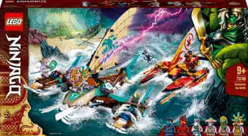 Конструктор LEGO NINJAGO 71748 Морская битва на катамаране арт. 1042200