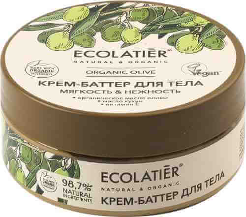 Крем-баттер для тела Ecolatier Organic Olive Мягкость & Нежность 150мл арт. 1046659