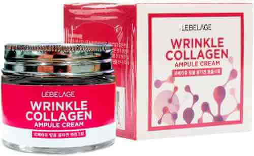 Крем для лица Lebelage Wrinkle Collagen Ампульный Антивозрастной с коллагеном 70мл арт. 981928