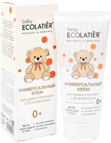 Крем Ecolatier Baby Универсальный для мамы и малыша с Д-пантенолом 0+ 100мл арт. 1131937