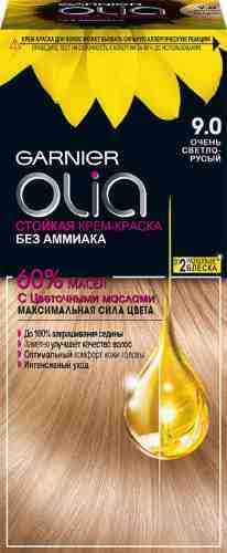 Крем-краска для волос Garnier Olia 9.0 Очень светло-русый арт. 950616