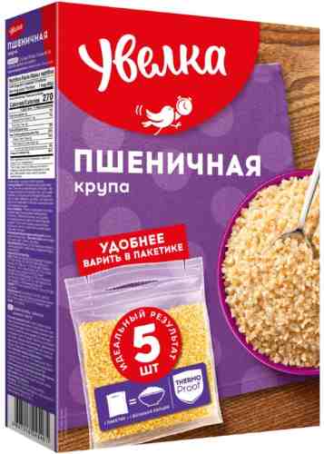 Крупа Увелка Пшеничная 5пак*80г арт. 314267
