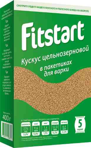Кускус Fitstart цельнозерновой 5пак*80г арт. 1052645