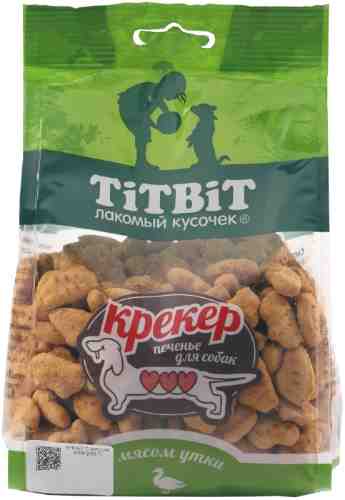 Лакомство для собак TiTBiT Крекреры с мясом утки 250г (упаковка 3 шт.) арт. 1007514pack