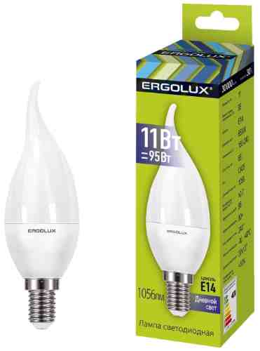 Лампа светодиодная Ergolux LED E14 11Вт арт. 1078687