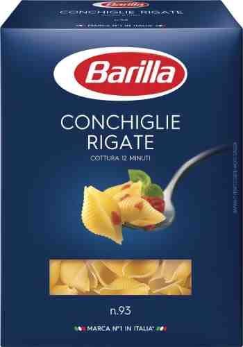 Макароны Barilla Conchiglie Rigate 450г арт. 953846