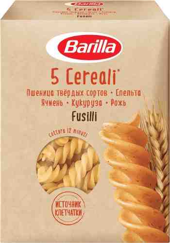 Макароны Barilla Fusilli 5 Cereali 5 злаков 450г арт. 1185770