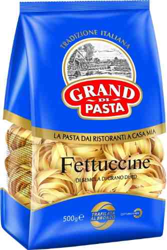 Макароны Grand Di Pasta Fettuccine Гнезда 500г арт. 306745