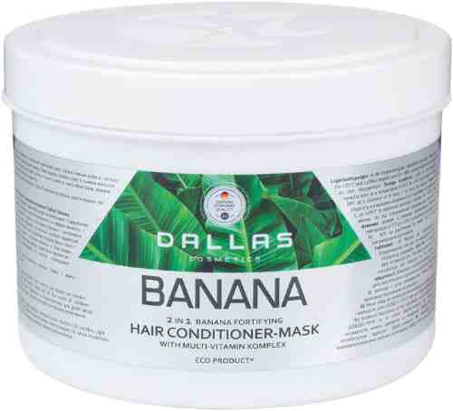 Маска для волос Dallas Banana для укрепления волос с экстрактом банана 500мл арт. 1115969