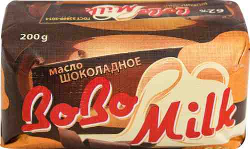 Масло Шоколадное BoBo Milk 62% 200г арт. 956541