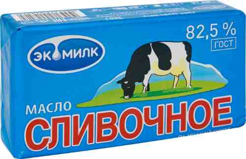 Масло сладко-сливочное Экомилк 82.5% 380г арт. 985833