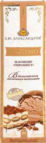 Мороженое Б.Ю.Александров Пломбир Тирамису 80г арт. 1062728