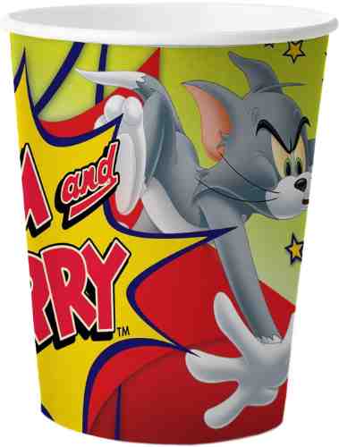 Набор бумажных стаканов ND Play Tom&Jerry 250мл 6шт арт. 1192289